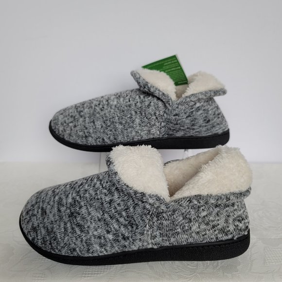 VONMAY Women's Slippers Booties with Memory Foam Indoor/Outdoor-Grey color-W10M⭐ - Picture 12 of 15
